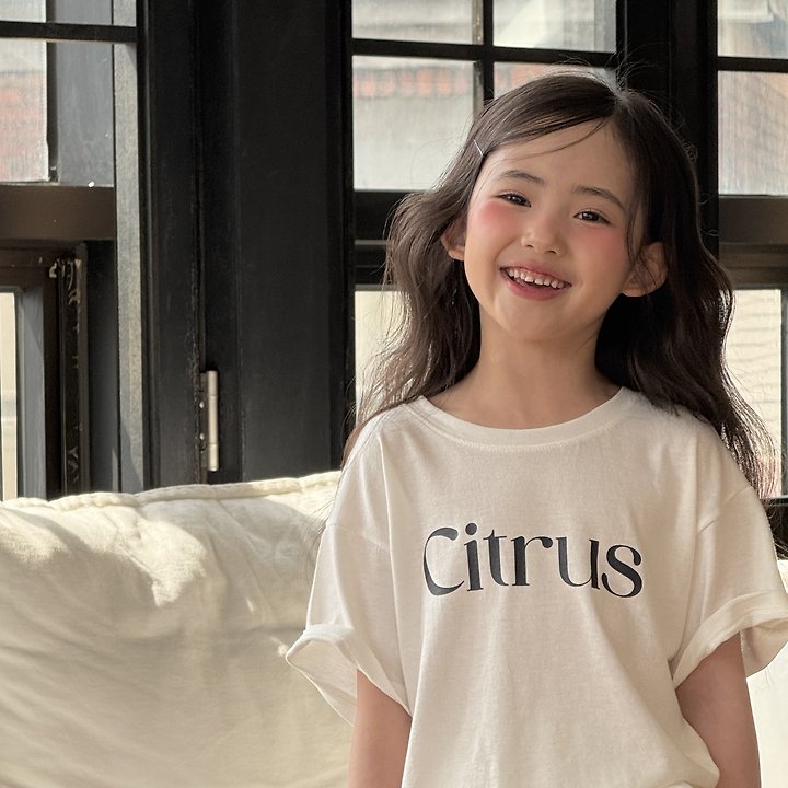 Ninibello - Korean Children Fashion - #kidsshorts - Citrus Tee - 9