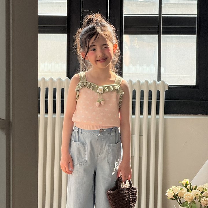 Ninibello - Korean Children Fashion - #kidsstore - Ade Denim Pants - 12