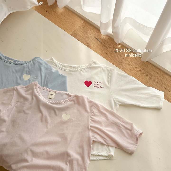 Ninibello - Korean Children Fashion - #kidsstore - Love Some Loose Tee