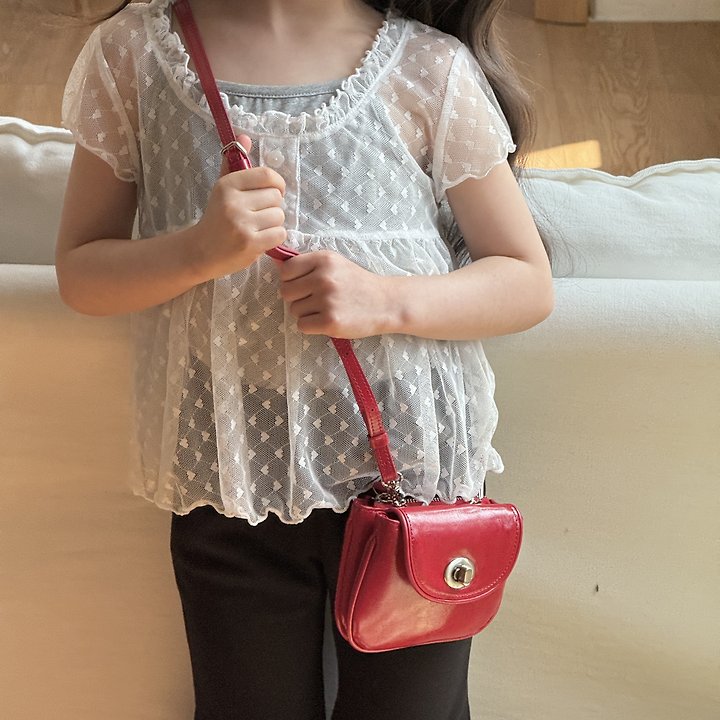 Ninibello - Korean Children Fashion - #kidzfashiontrend - Love Shasha Tee Set - 11