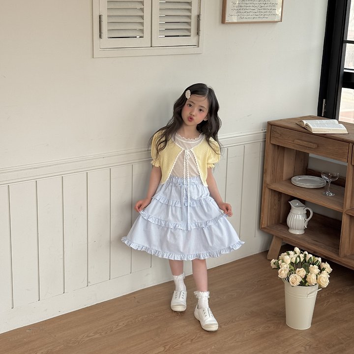 Ninibello - Korean Children Fashion - #kidzfashiontrend - Margaret Puff Cardigan - 6