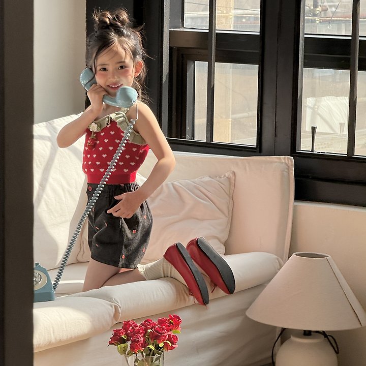 Ninibello - Korean Children Fashion - #littlefashionista - Heart Berry Knit - 7