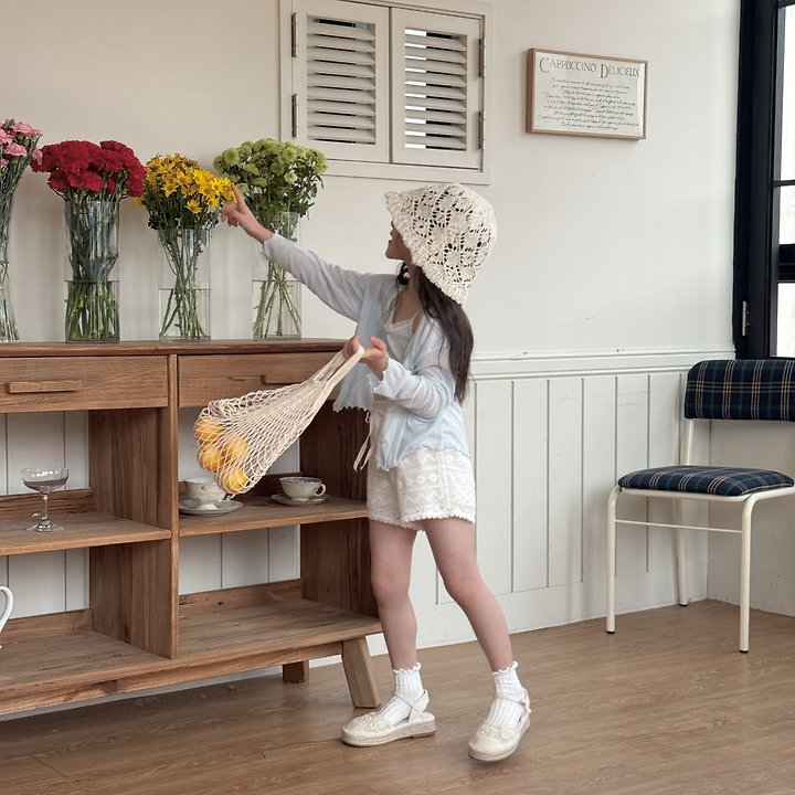Ninibello - Korean Children Fashion - #littlefashionista - Crochet Shorts - 5