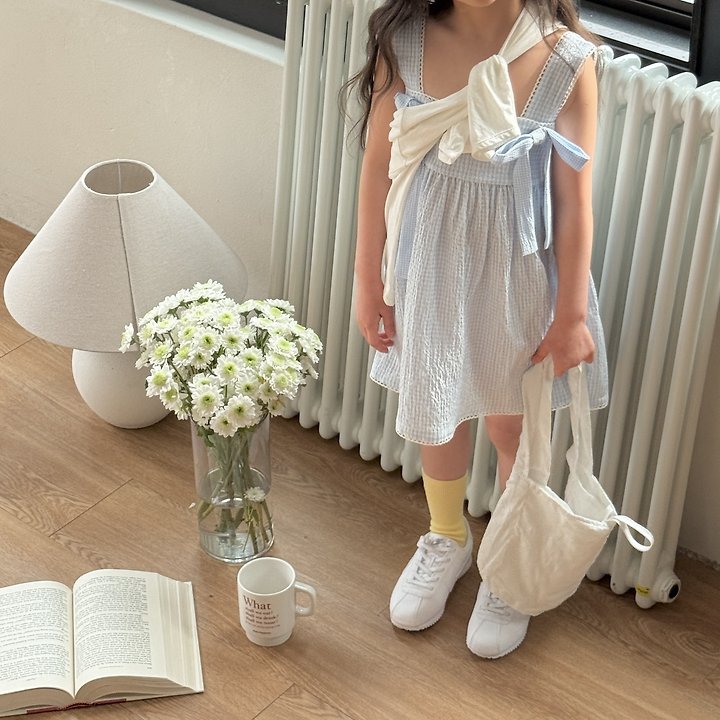 Ninibello - Korean Children Fashion - #littlefashionista - Pure Ribbon One-piece - 8