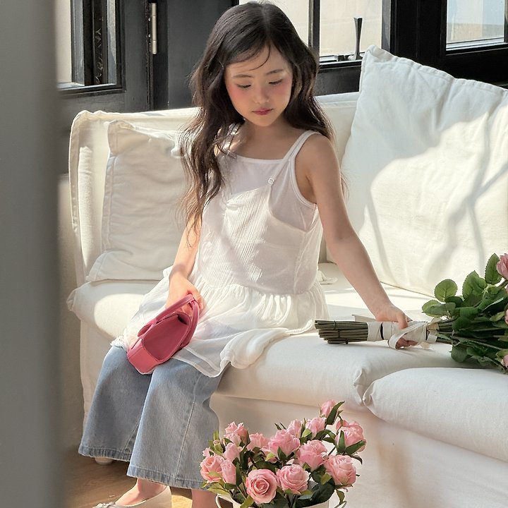 Ninibello - Korean Children Fashion - #littlefashionista - Charming Chiffon Bustier - 6