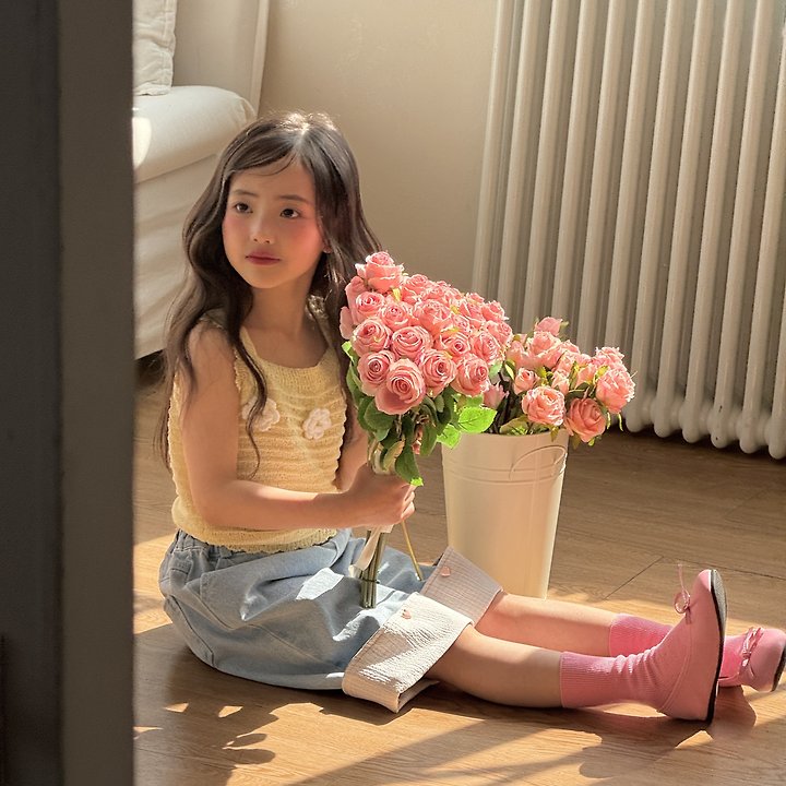 Ninibello - Korean Children Fashion - #magicofchildhood - Daisy Pop Knit - 7