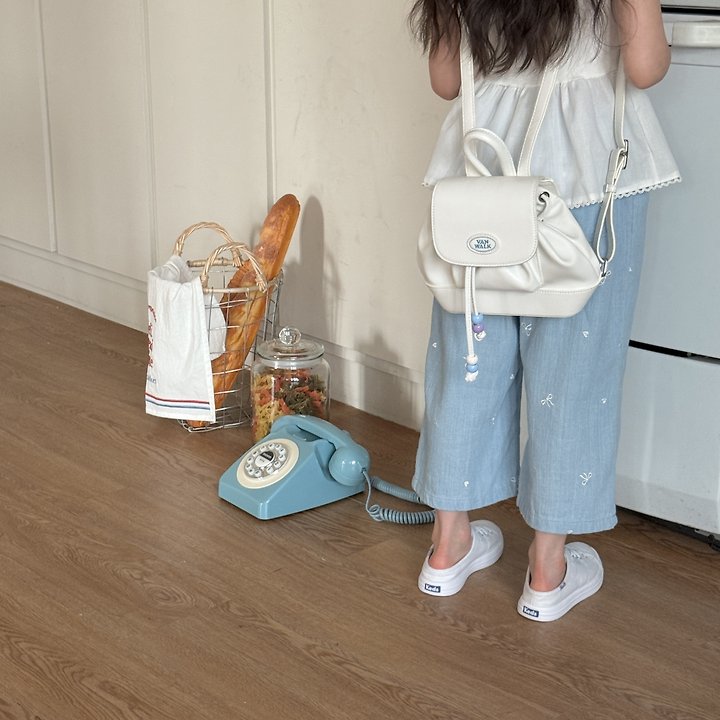 Ninibello - Korean Children Fashion - #magicofchildhood - Ribbon Sugar Denim Pants - 6