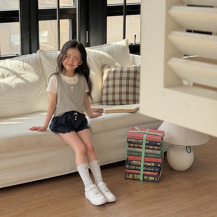 Ninibello - Korean Children Fashion - #minifashionista - Dot Heart Punching Knee Socks - 11