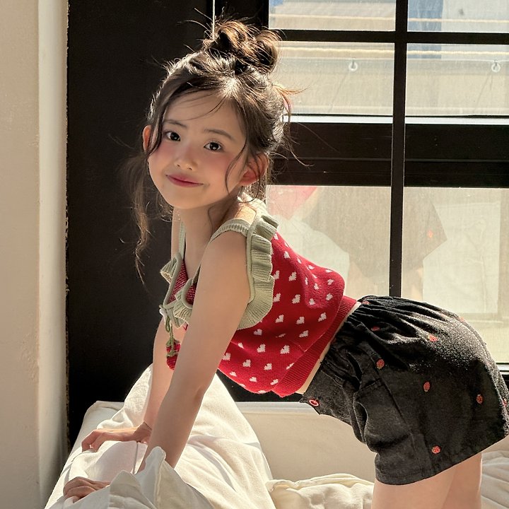 Ninibello - Korean Children Fashion - #minifashionista - Heart Berry Knit - 9