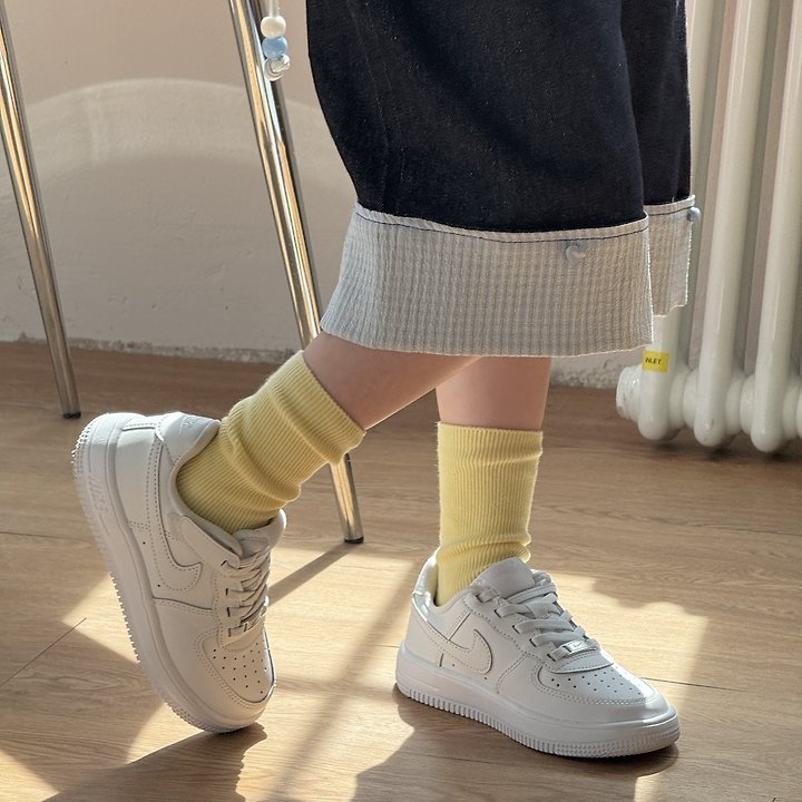 Ninibello - Korean Children Fashion - #minifashionista - Check Roll-up Denim Pants - 6