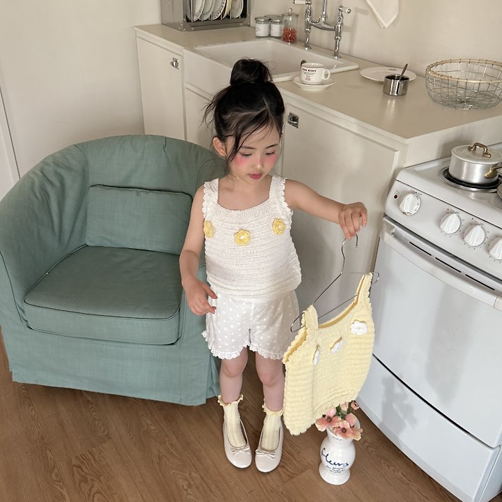 Ninibello - Korean Children Fashion - #minifashionista - Letter Lace Pants - 8