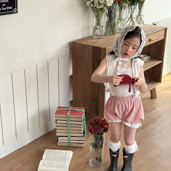 Ninibello - Korean Children Fashion - #minifashionista - Sherbet Sleeveless Cardigan Set - 9