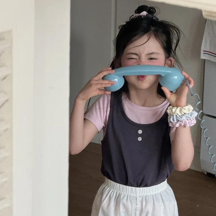 Ninibello - Korean Children Fashion - #minifashionista - Daily Sleeveless Layered Tee - 10