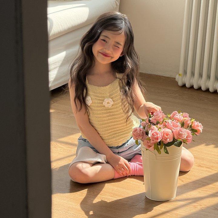 Ninibello - Korean Children Fashion - #prettylittlegirls - Daisy Pop Knit - 9