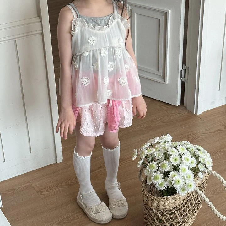 Ninibello - Korean Children Fashion - #prettylittlegirls - Flower Bustier - 8