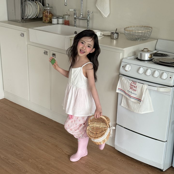 Ninibello - Korean Children Fashion - #minifashionista - Milk Sleeveless Blouse - 4