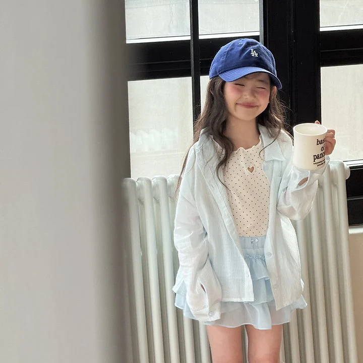 Ninibello - Korean Children Fashion - #prettylittlegirls - Dot Heart Punching Tee - 10