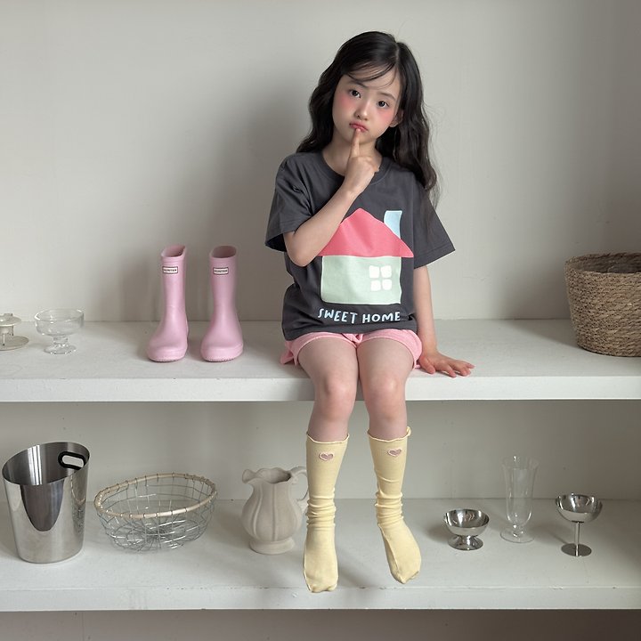 Ninibello - Korean Children Fashion - #stylishchildhood - Rubber Terry Pants - 6