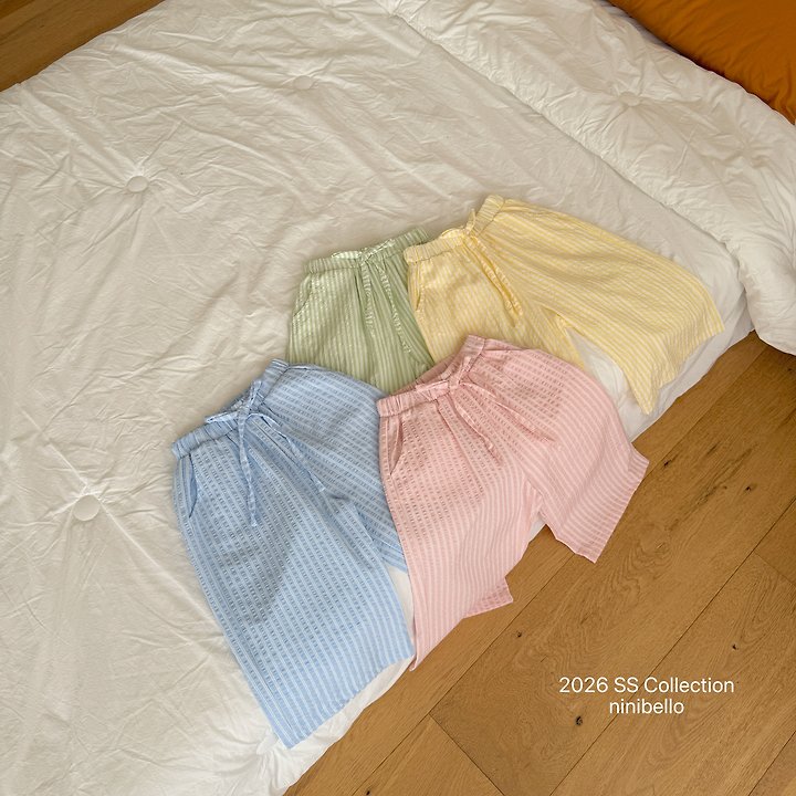 Ninibello - Korean Children Fashion - #stylishchildhood - Lounge Cotton Pants - 3