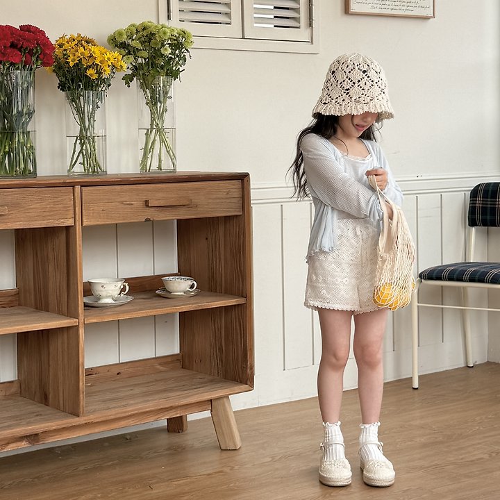 Ninibello - Korean Children Fashion - #todddlerfashion - Crochet Shorts - 9