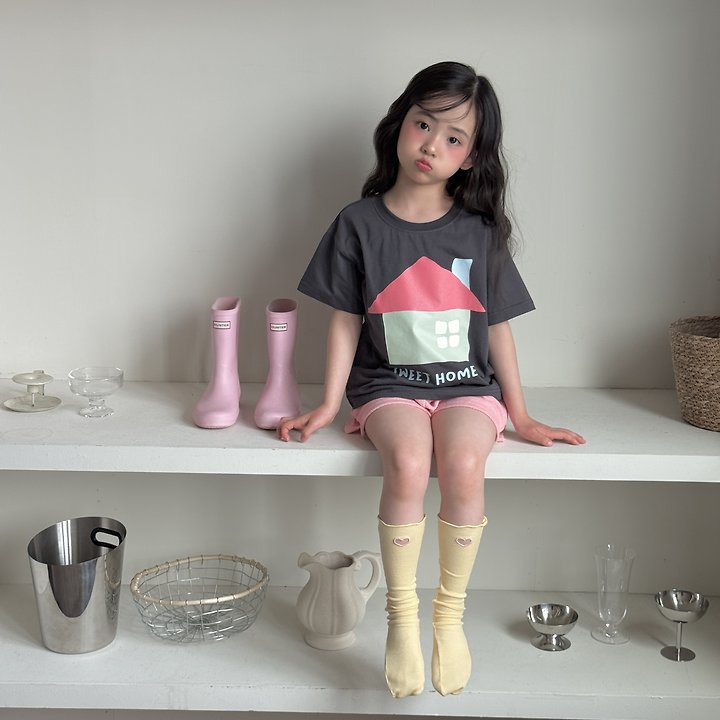 Ninibello - Korean Children Fashion - #prettylittlegirls - Rubber Terry Pants - 4