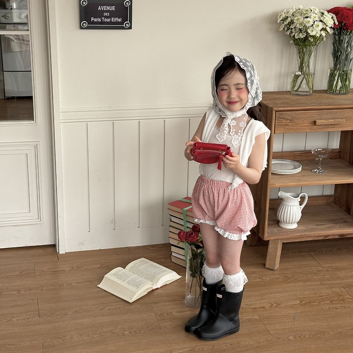 Ninibello - Korean Children Fashion - #todddlerfashion - Sherbet Sleeveless Cardigan Set - 11