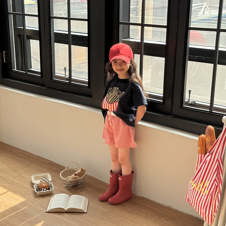 Ninibello - Korean Children Fashion - #toddlerclothing - French Fries Tee - 6