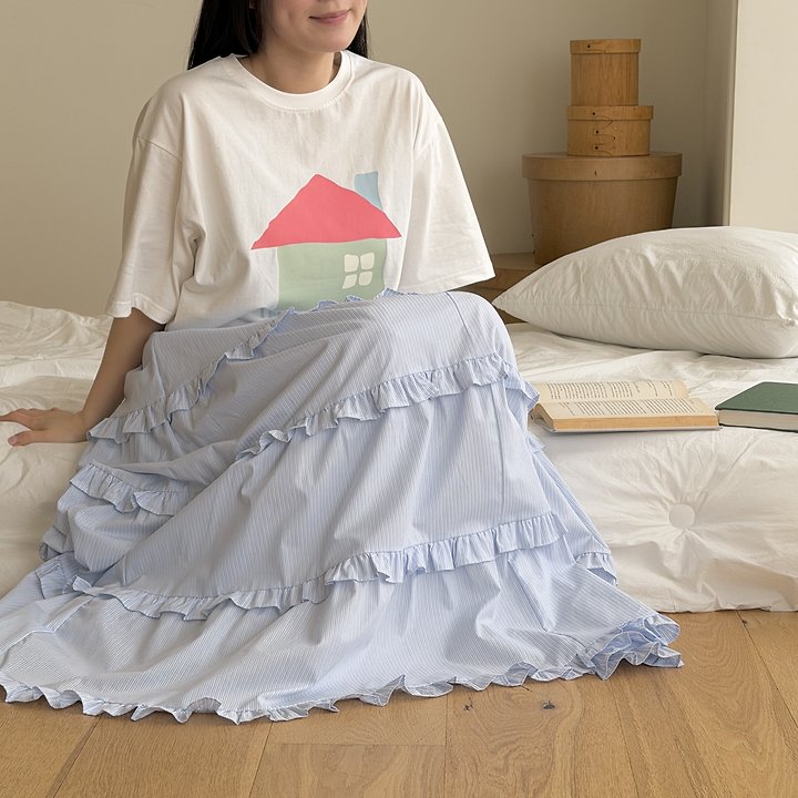 Ninibello - Korean Women Fashion - #momslook - Adult Sweet Home Tee - 12