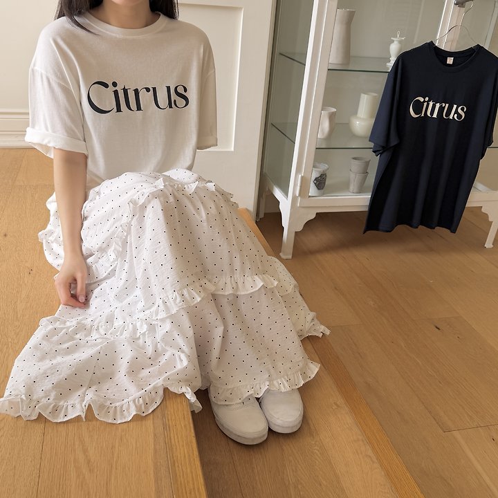 Ninibello - Korean Women Fashion - #momslook - Adult Citrus Tee - 3