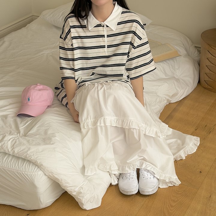 Ninibello - Korean Women Fashion - #momslook - Adult Peony Cancan Skirt - 7