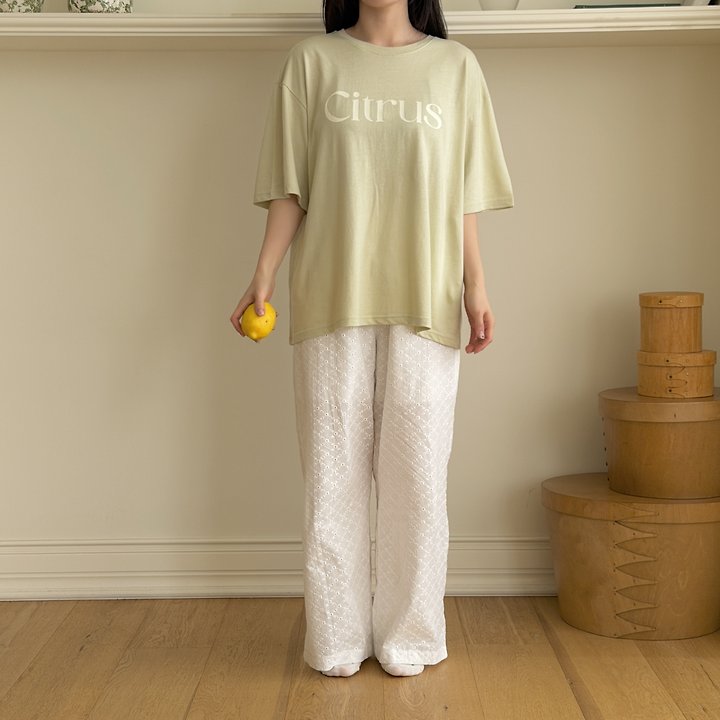 Ninibello - Korean Women Fashion - #momslook - Adult Mori Punching Eyelet Pants - 10