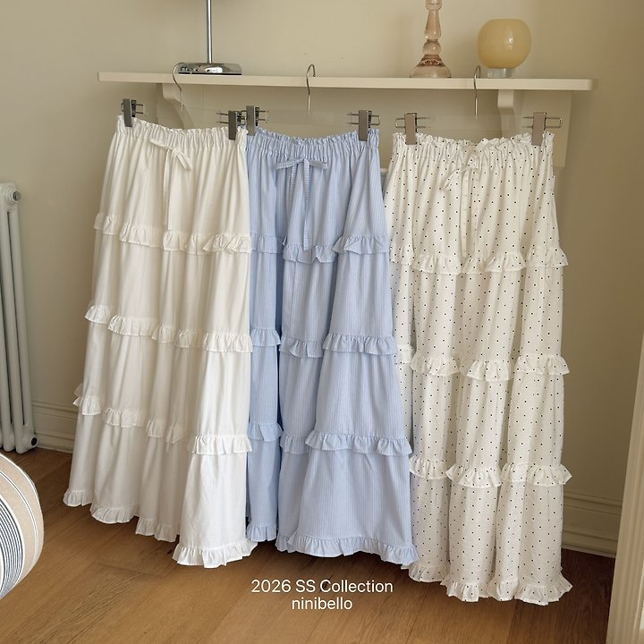 Ninibello - Korean Women Fashion - #restrostyle - Adult Peony Cancan Skirt - 2