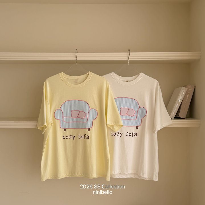 Ninibello - Korean Women Fashion - #womensfashion - Adult Cozy Sofa Tee