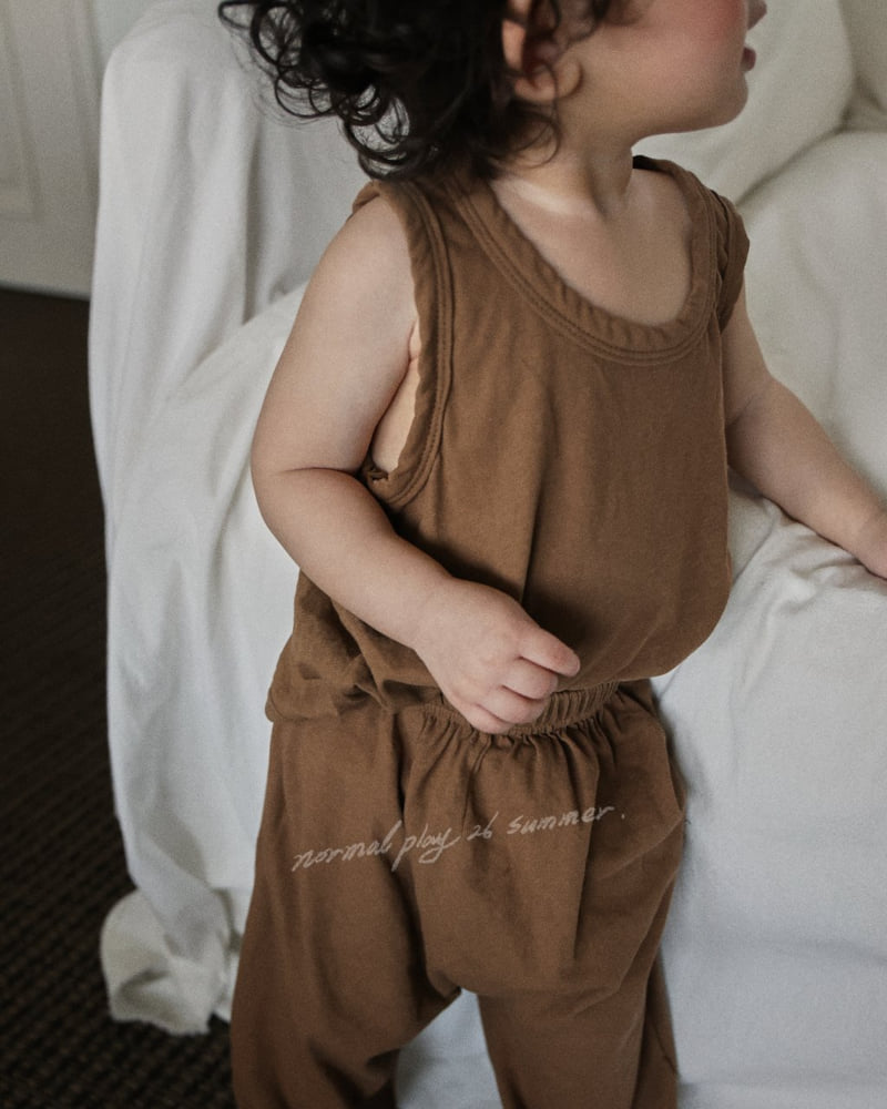 Normalplay - Korean Baby Fashion - #babyboutique - Robin Cooling Sleeveless Tee - 12