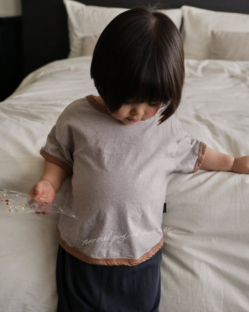 Normalplay - Korean Baby Fashion - #babyboutique - Soft Pattern Tee - 10