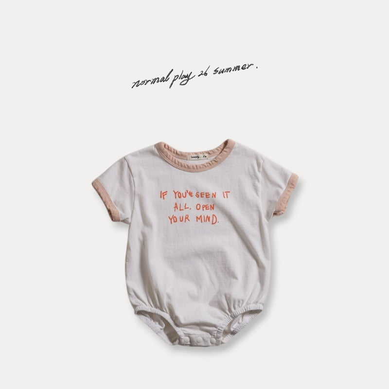 Normalplay - Korean Baby Fashion - #babyboutique - If You Baby Suit - 4