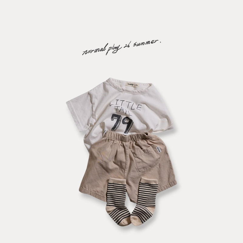 Normalplay - Korean Baby Fashion - #babyboutique - 79 Tail Short Sleeve Tee - 6