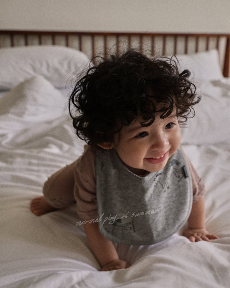 Normalplay - Korean Baby Fashion - #babyboutique - Pony Yum Yum Bib - 11