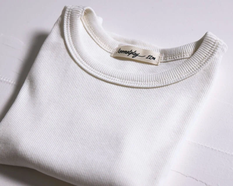 Normalplay - Korean Baby Fashion - #babyboutique - Soft Short Sleeve Tee - 9