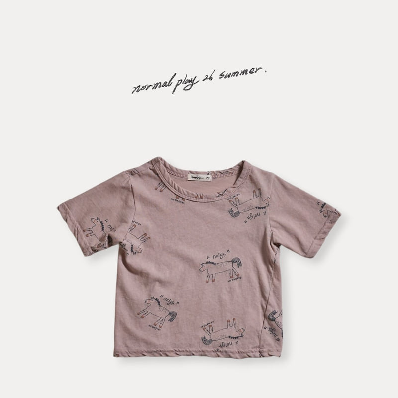 Normalplay - Korean Baby Fashion - #babyboutique - Summer Pony Tee - 4