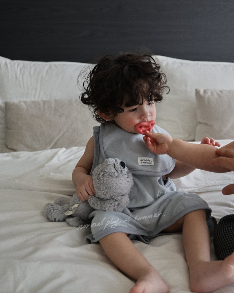 Normalplay - Korean Baby Fashion - #babyboutiqueclothing - Normal Terry Bib - 9