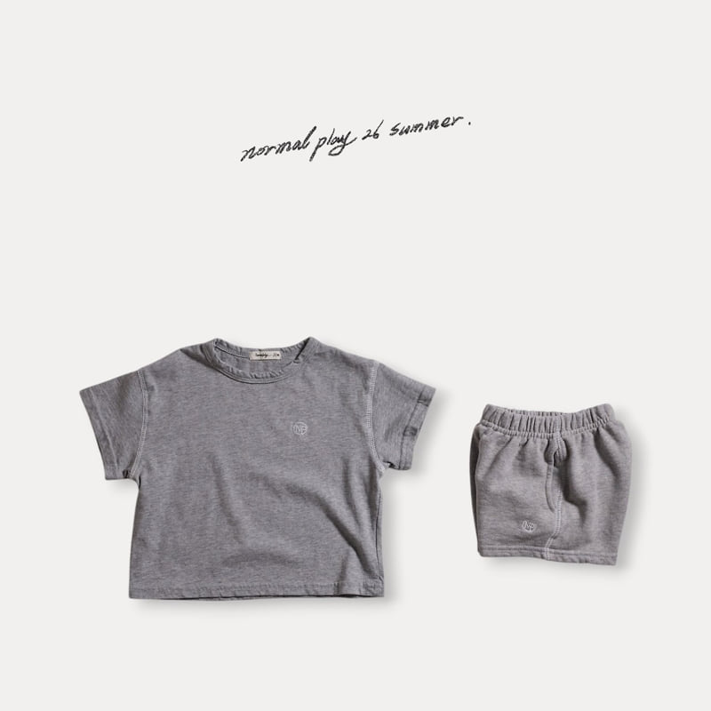 Normalplay - Korean Baby Fashion - #babyboutiqueclothing - French Single Short Sleeve Tee - 6