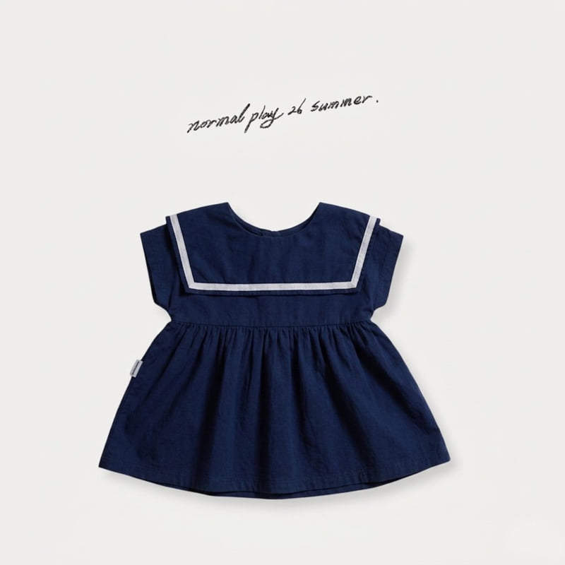 Normalplay - Korean Baby Fashion - #babyboutique - Marine One-piece - 4
