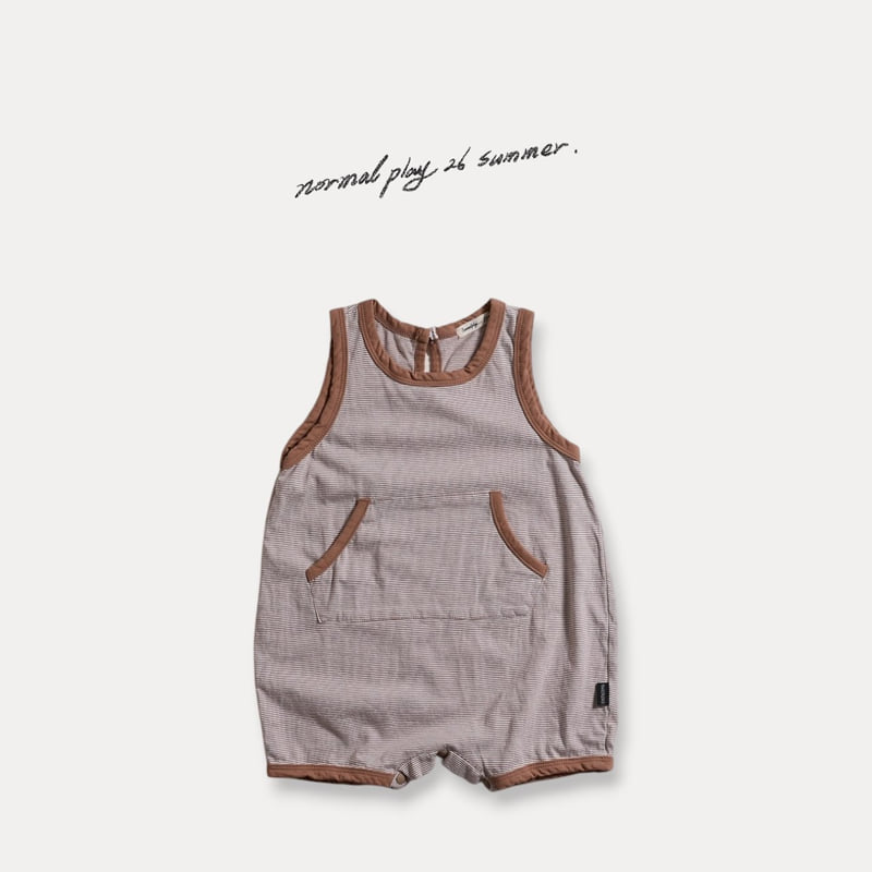 Normalplay - Korean Baby Fashion - #babyboutiqueclothing - Soft Pattern Baby Suit - 3
