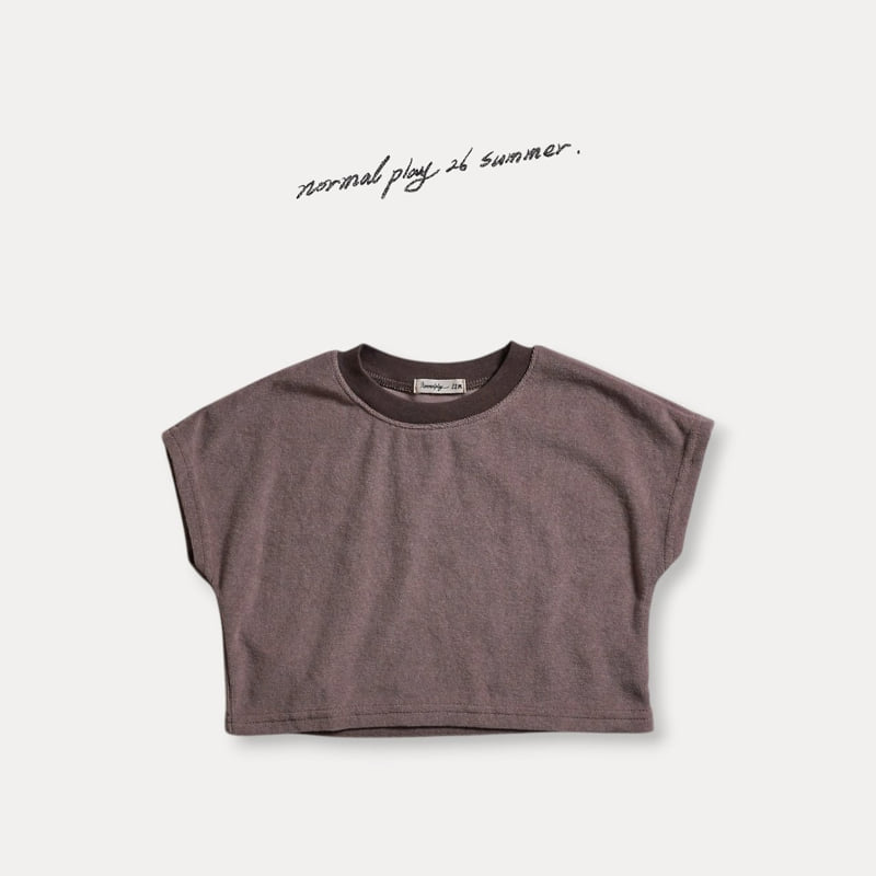 Normalplay - Korean Baby Fashion - #babyboutiqueclothing - Terry Oversized Tee - 3