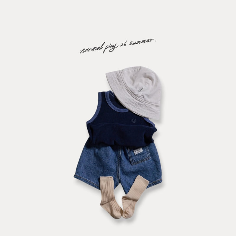 Normalplay - Korean Baby Fashion - #babyclothing - NP Terry Shorts - 6
