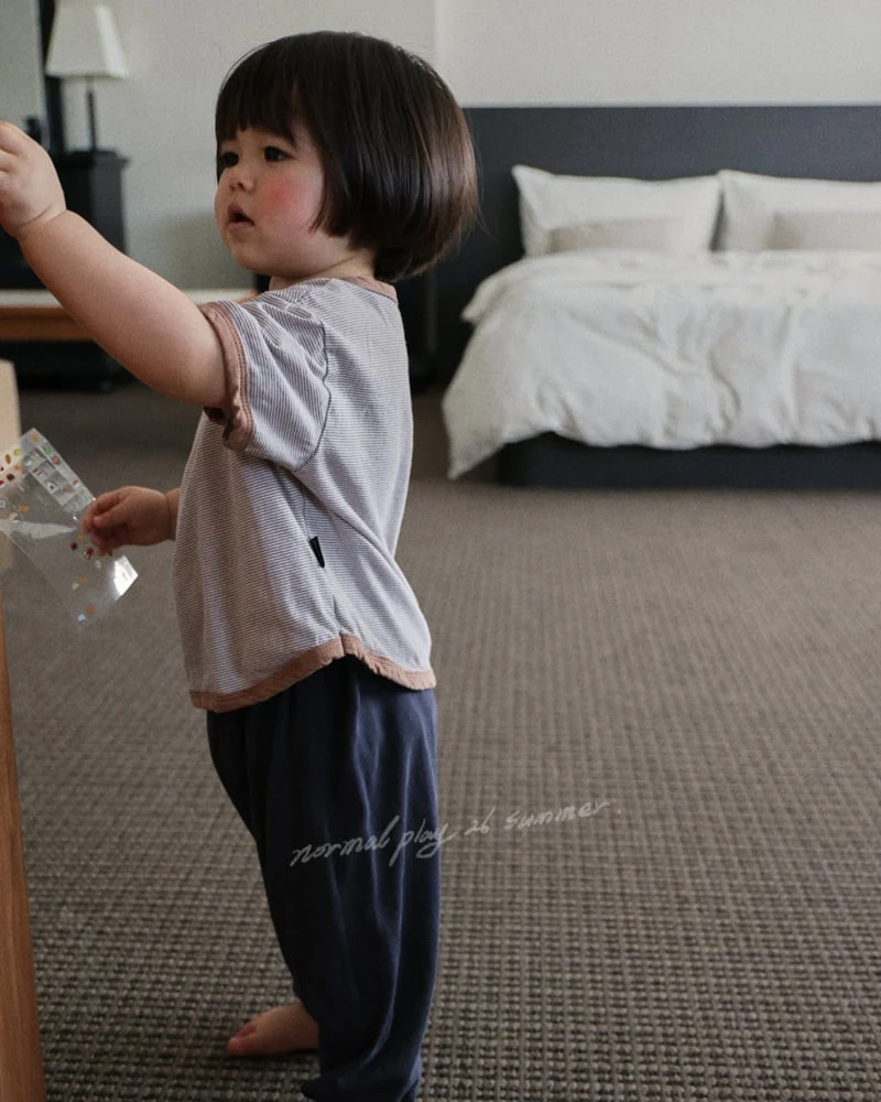 Normalplay - Korean Baby Fashion - #babyclothing - Soft Pattern Tee - 12