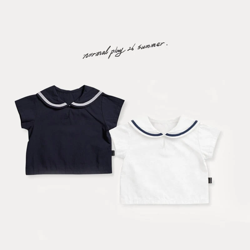Normalplay - Korean Baby Fashion - #babyclothing - Marine Blouse