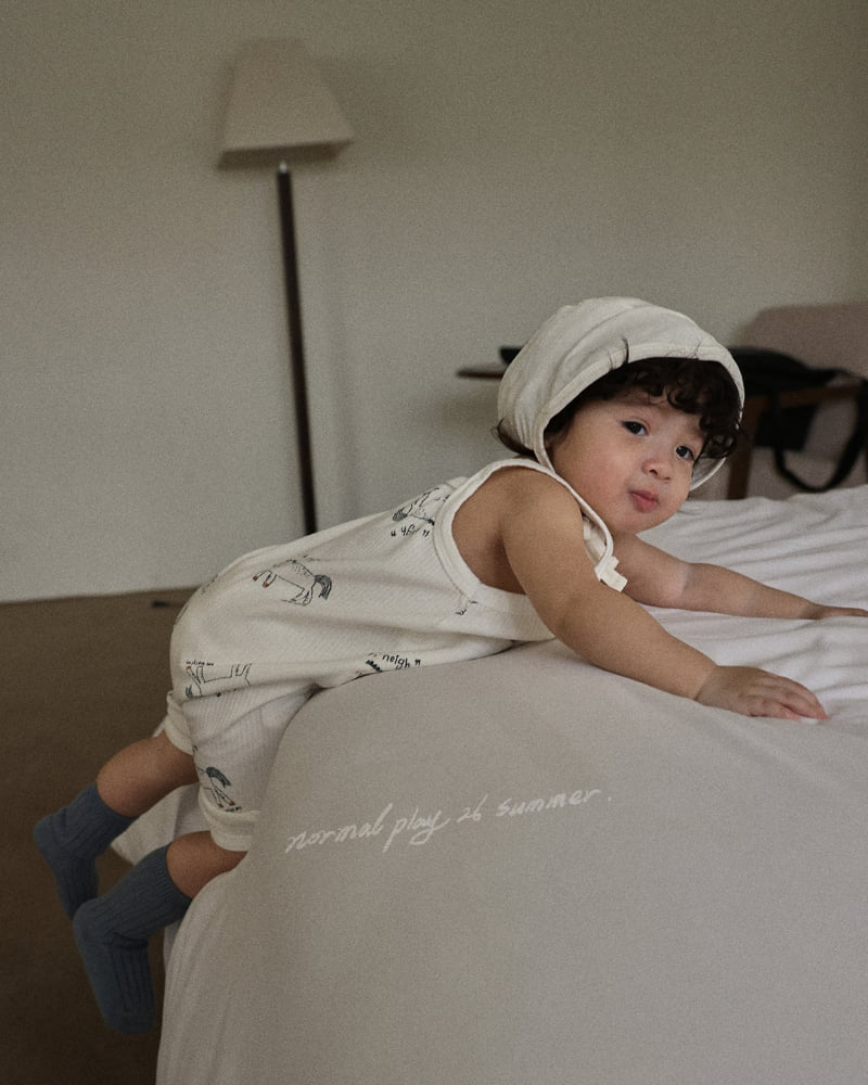 Normalplay - Korean Baby Fashion - #babyclothing - Pony Overalls - 10