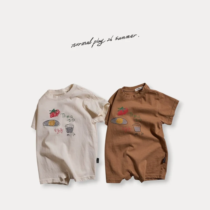 Normalplay - Korean Baby Fashion - #babyclothing - Egg Baby Suit